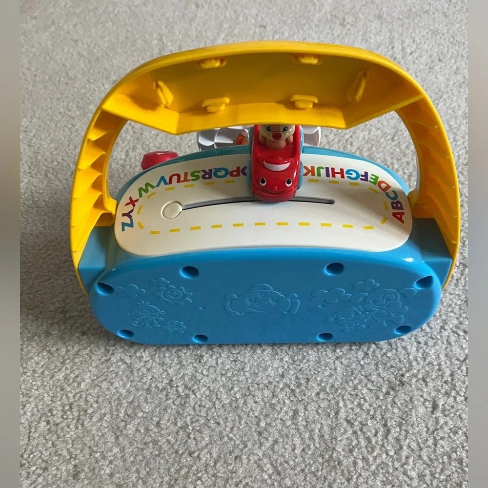 Fisher-Price Colorful Steering Wheel Toy - Blue, Yellow, Red